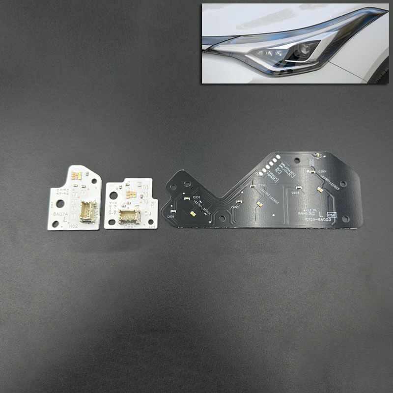 Running Headlamp - 2021~2023년형 토요타 C-HR 차량용 주간 주행등,