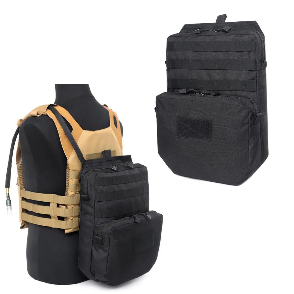 Hydration Vest - 야외 Molle 가방 캠핑 수화 배낭
