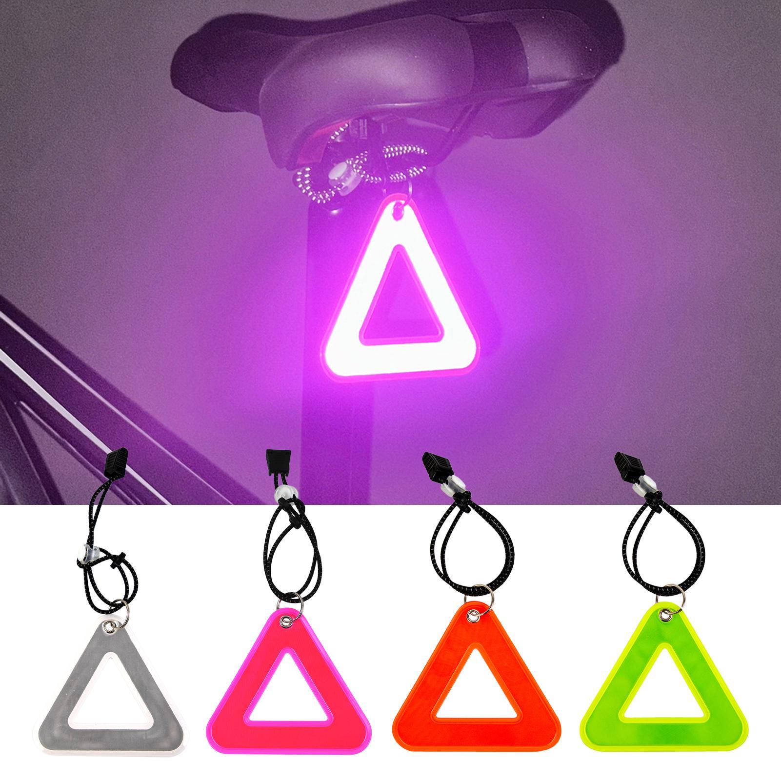 Running Visibility Gear - 반사 펜던트 높은 가시성 삼각형 안전