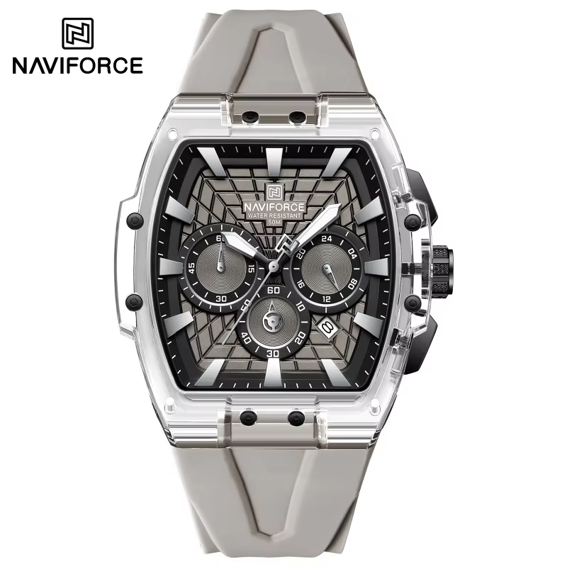 Running Watch - NF6113 네비포스 남성용 다기능 크로노그래프 시계