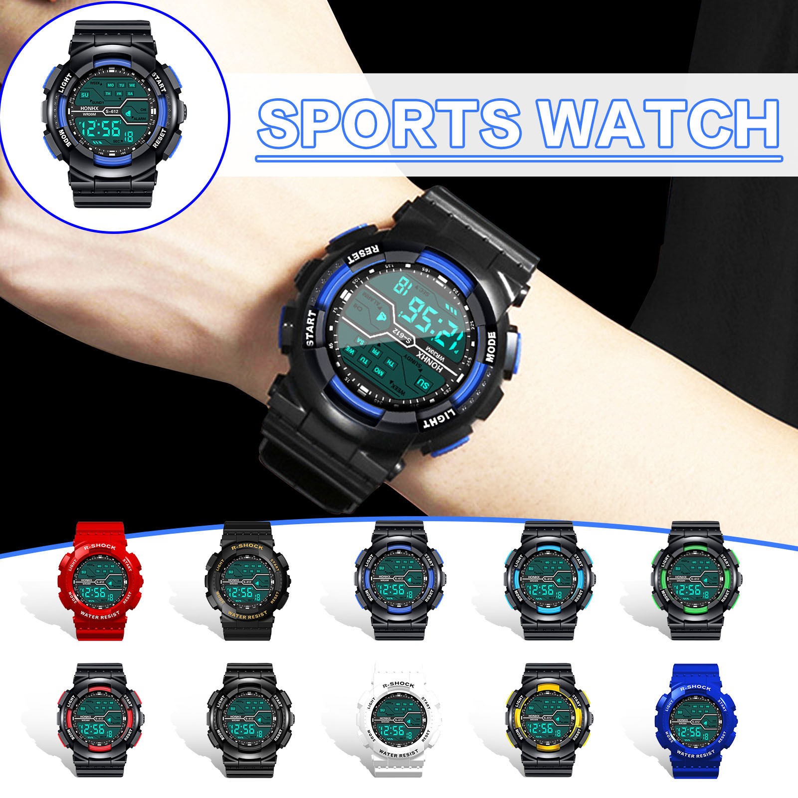H-Onhx LED 디지털 시계, 다양한 스타일의 멋진 - Running Watch 리뷰 및 가격