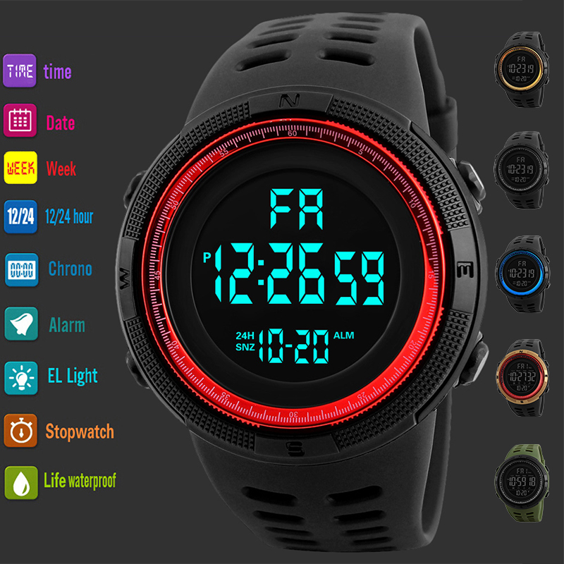 남성용 스포츠 시계 야외 등산 및 달리기 디지털 카운트 - Running Watch 리뷰 및 가격