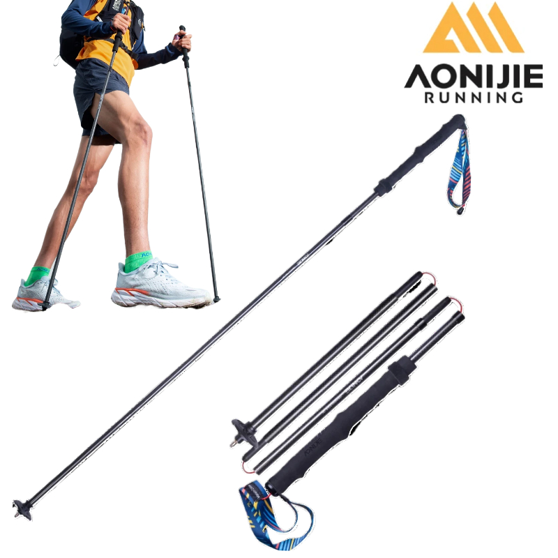 2pcs AONIJIE 접이식 야외 퀵 락 하이킹 폴( - Trekking Pole Carbon 리뷰 및 가격