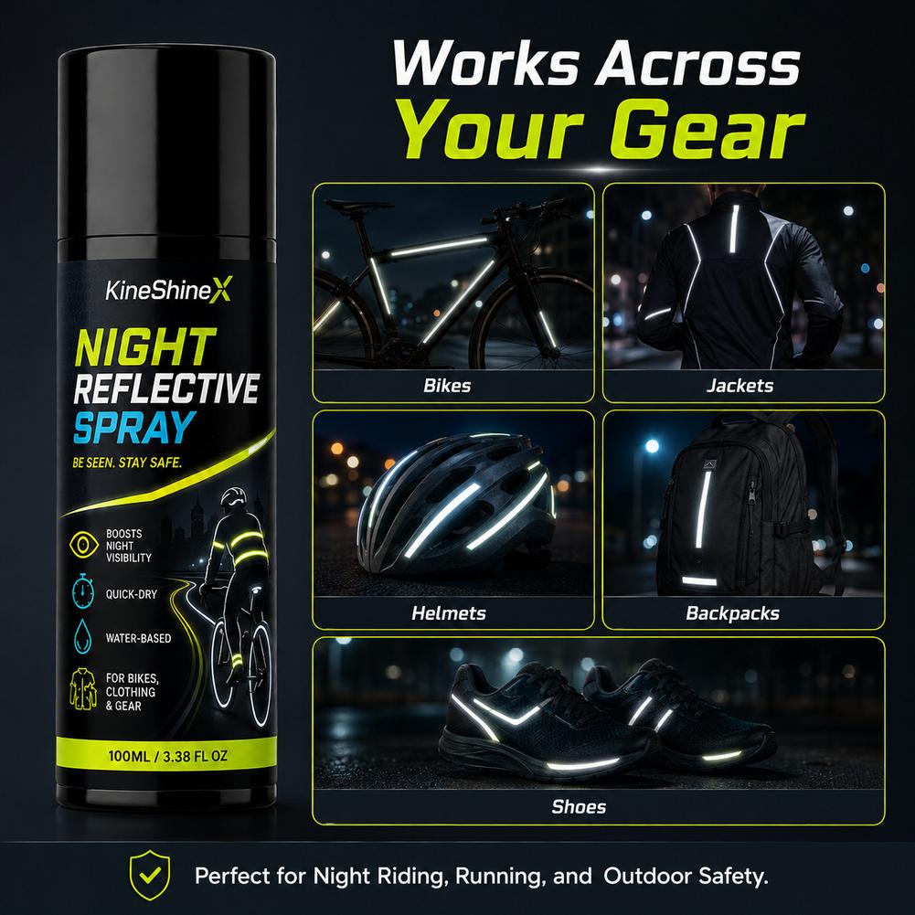 100ml 야간 반사 스프레이, 뛰어난 가시성, 빠른  - Running Visibility Gear 리뷰 및 가격