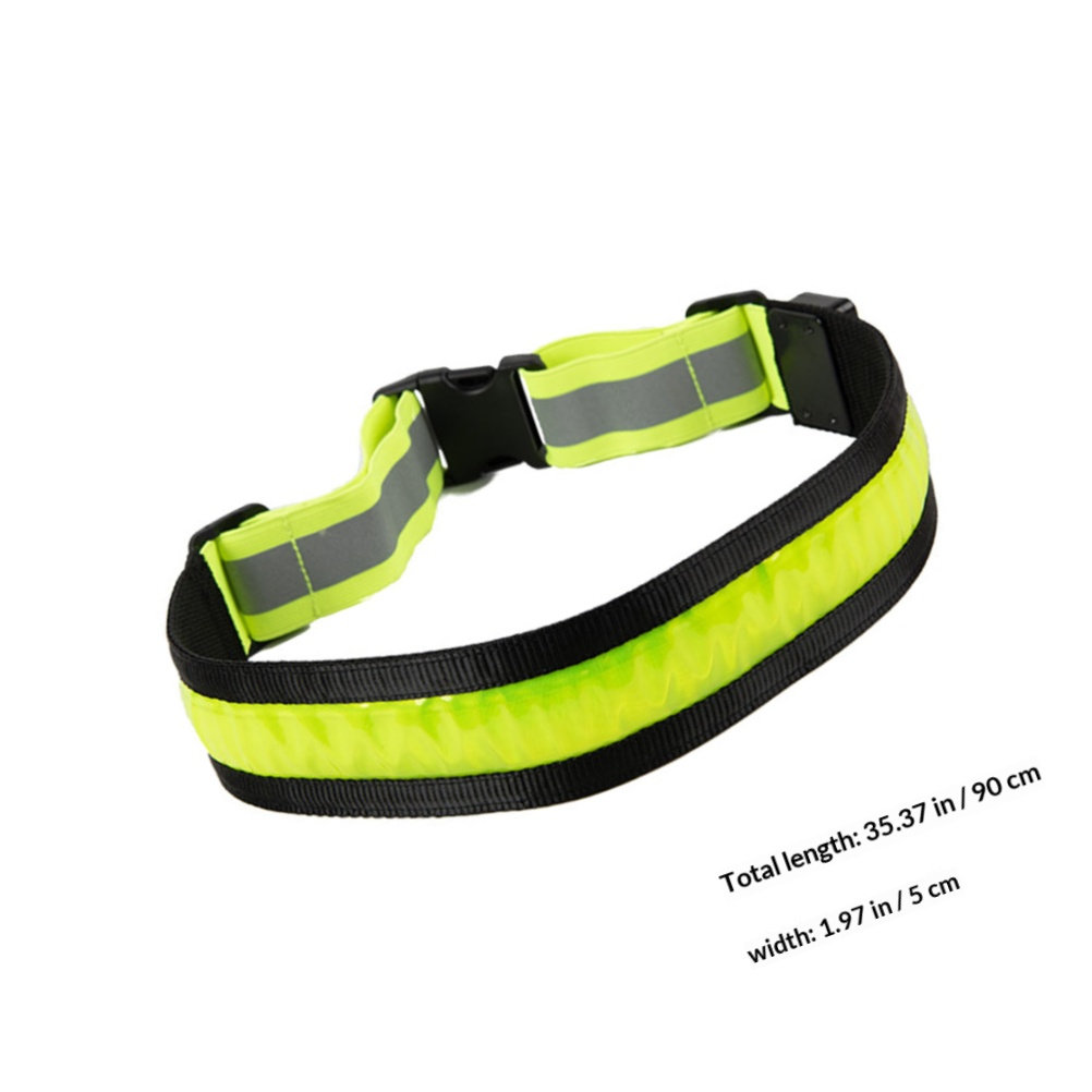 LED 반사 소재 러닝 벨트, 충전식, 조절 가능한 탄 - Running Visibility Gear 리뷰 및 가격